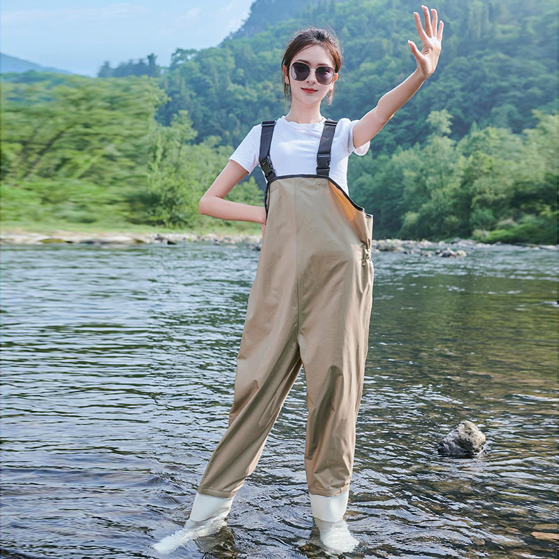 PVC/Nylon Chest Waders For Women