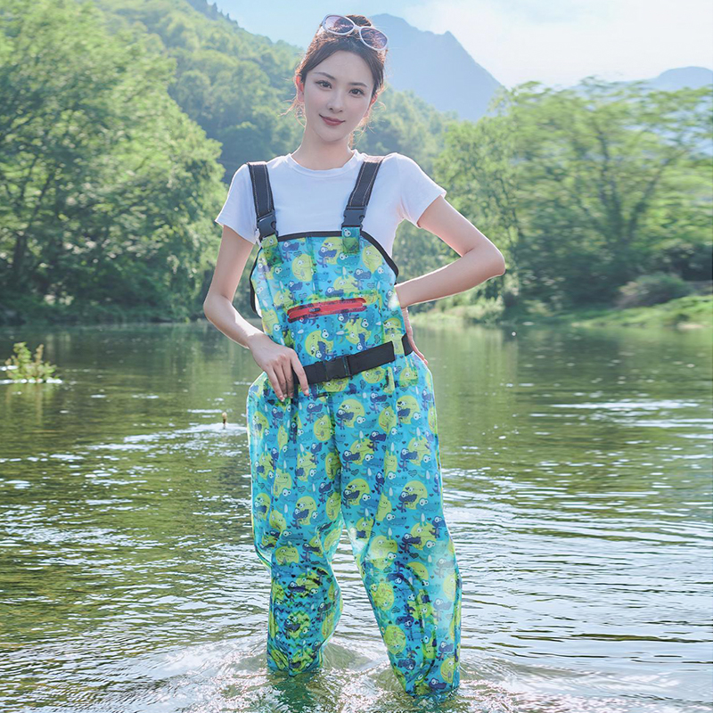 PVC/Nylon Chest Waders For Women