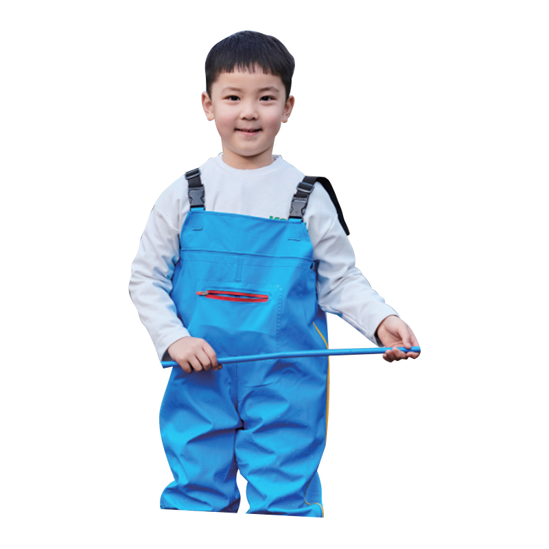 PVC Blue Wader Pants For Children