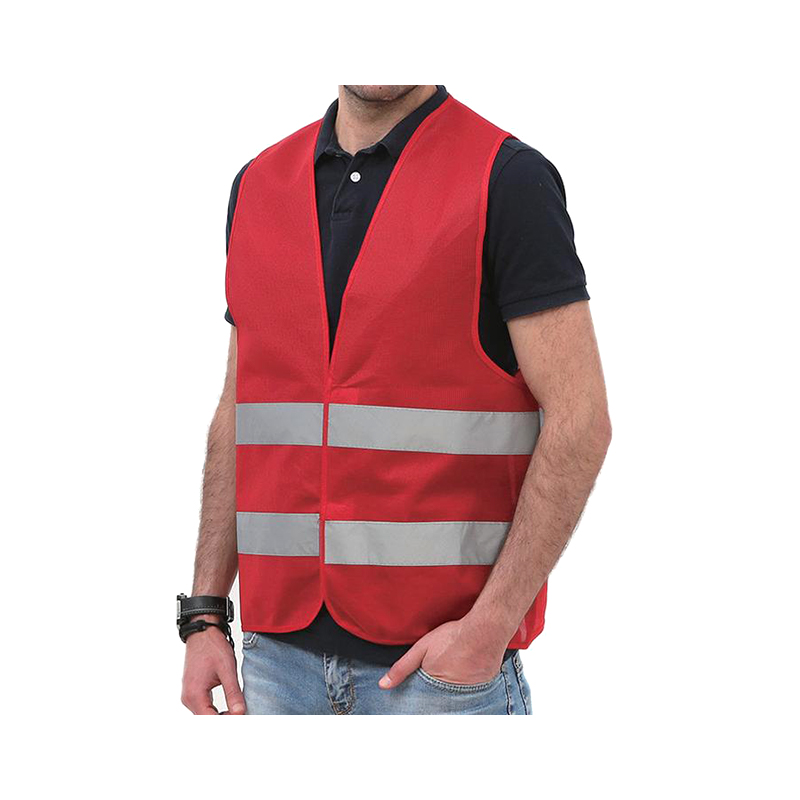 Two-bar No Pockets Velcro Reflective Vest