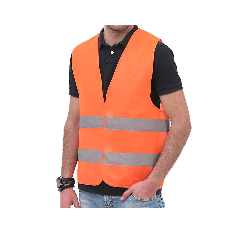 Two-bar No Pockets Velcro Reflective Vest