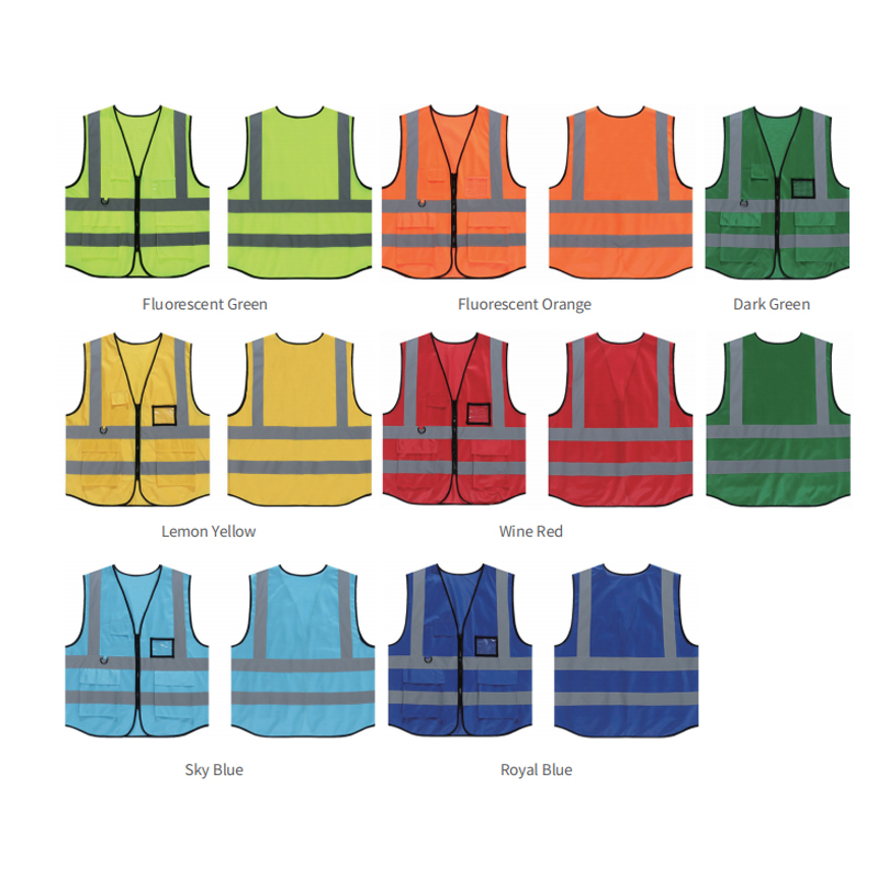 Multi Pocket Reflective Vest