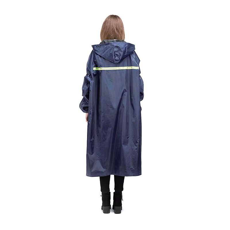 Waterproof Oil Resistant Long PVC Poncho Raincoat