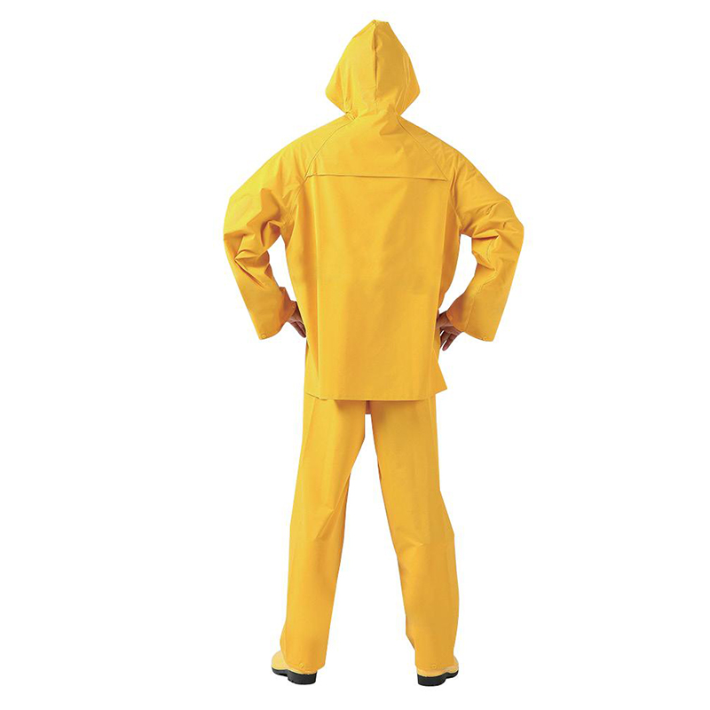 Polyester With PVC Coating Raincoat Suits